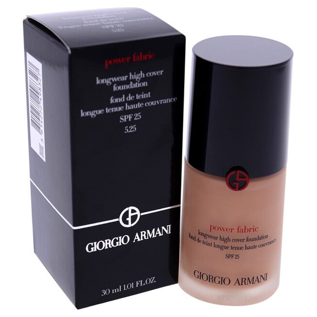 Power Fabric Longwear High Cover Foundation SPF 25 - 5.25 by Giorgio Armani for Women - 1 oz Foundation, See Description, alternate image number 3
