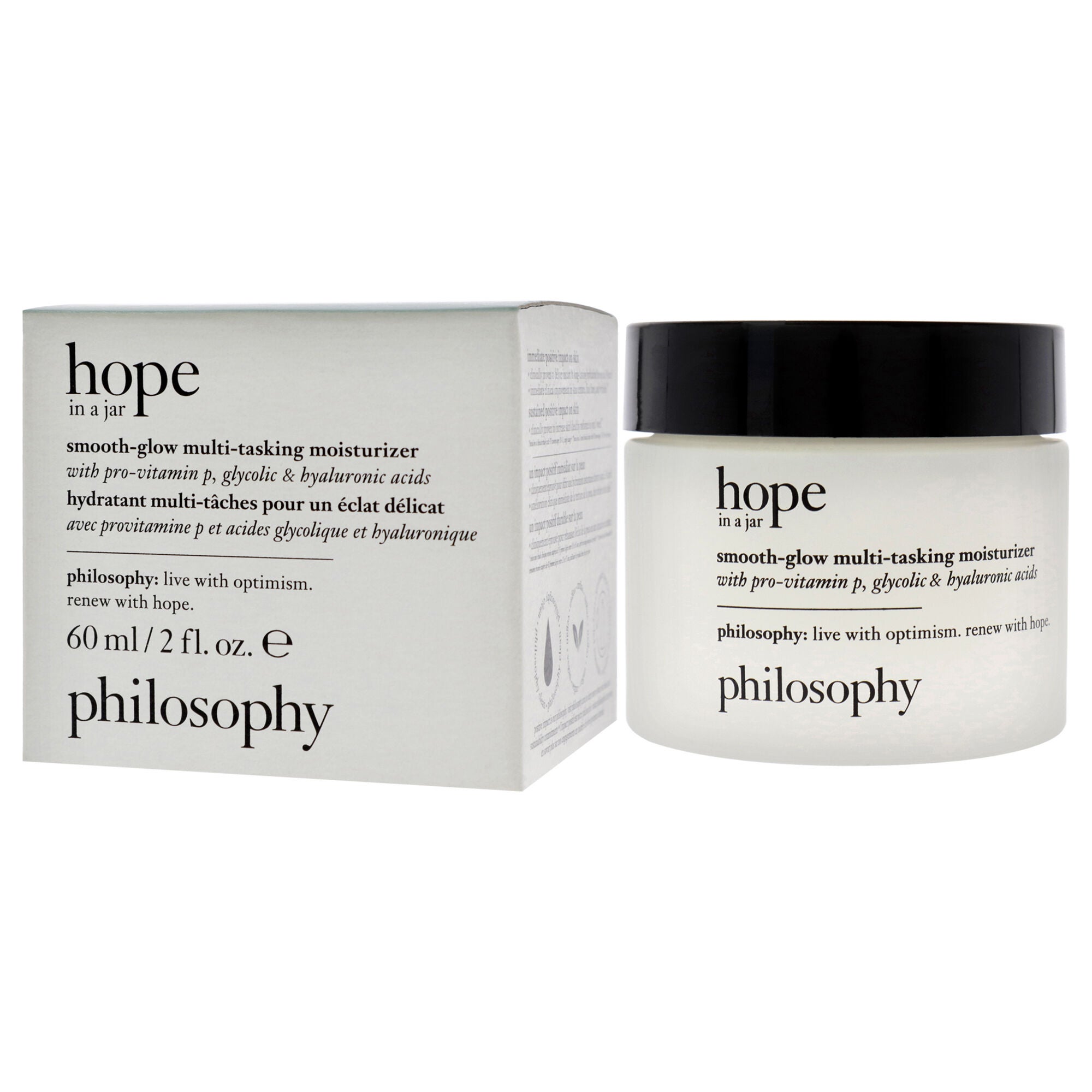 Hope in a Jar Smooth-Glow Multi-Tasking Moisturizer by Philosophy for Unisex - 2 oz Moisturizer, , alternate image number 8