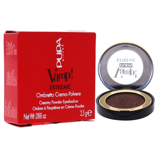 Vamp! Extreme Cream Powder Eyeshadow - 005 Extreme Bronze by Pupa Milano for Women - 0.088 oz Eye Shadow, NA, alternate image number null