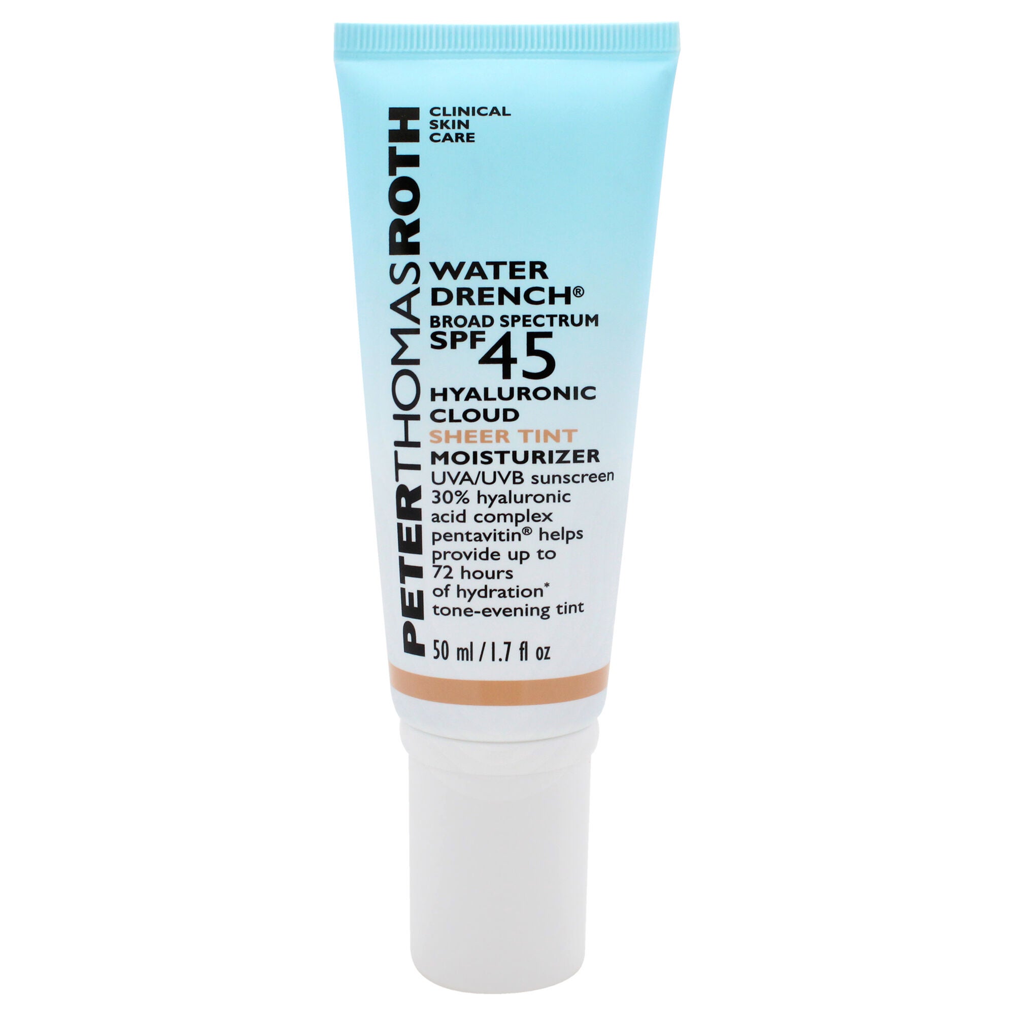 Water Drench Hyaluronic Cloud Moisturizer SPF 45 by Peter Thomas Roth for Women - 1.7 oz Sunscreen, See Description, alternate image number 3