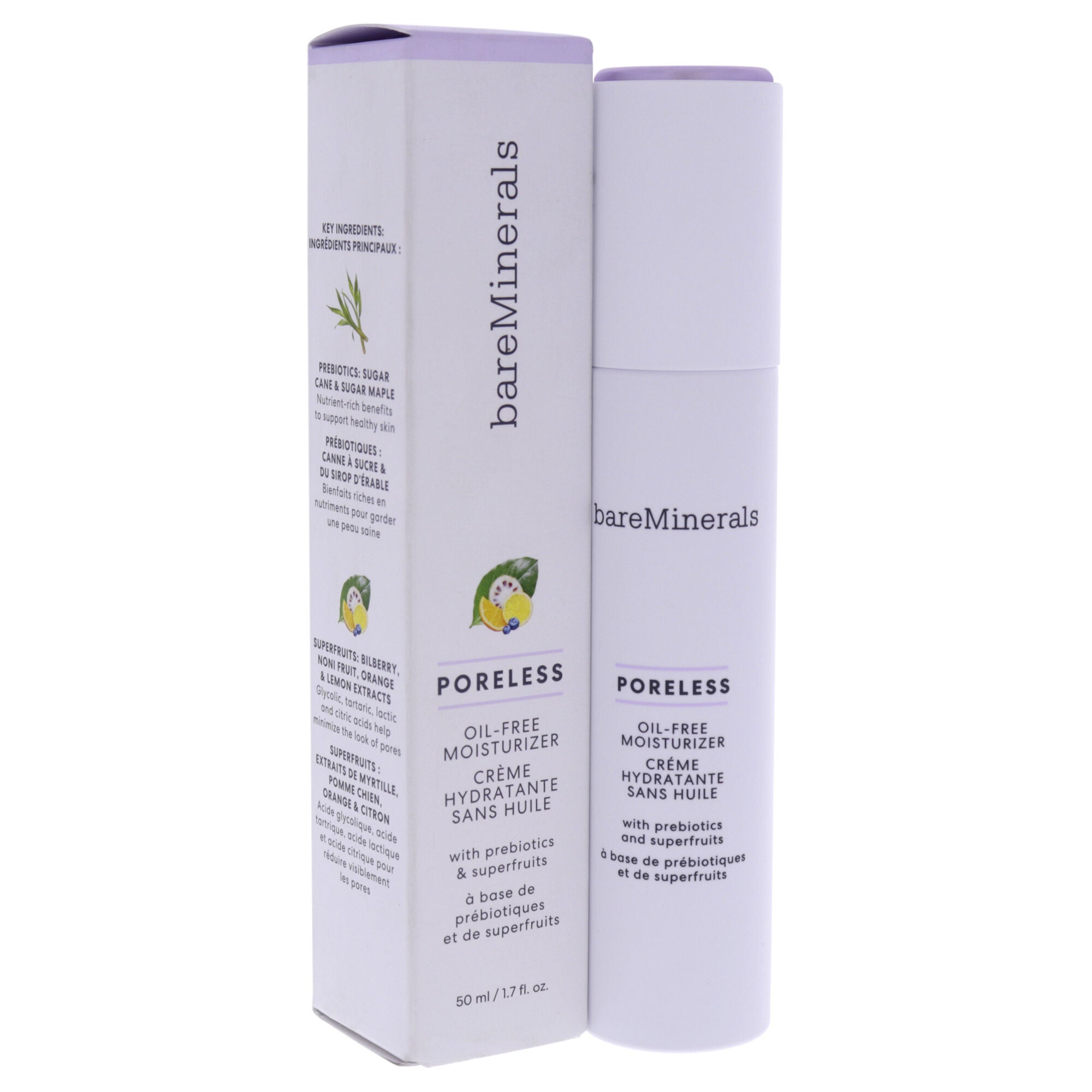 Poreless Oil-Free Face Moisturizer by bareMinerals for Unisex - 1.7 oz Moisturizer, See Description, alternate image number 2