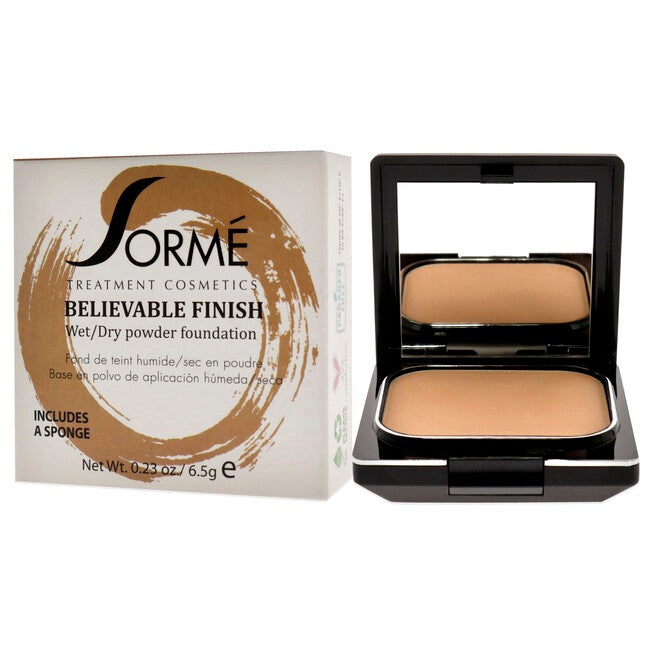Believable Finish Powder Foundation - Blush Beige by Sorme Cosmetics for Women - 0.23 oz Foundation, See Description, alternate image number 3