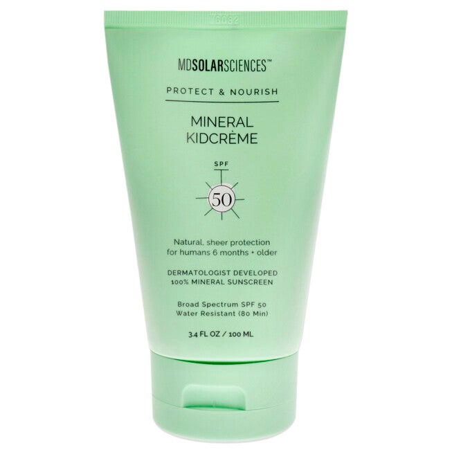 Mineral KidCreme SPF 50 by MDSolarSciences for Unisex - 3.4 oz Sunscreen, See Description, alternate image number 4