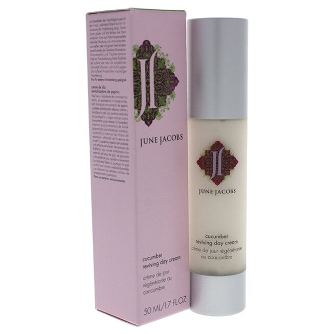 Cucumber Reviving Day Cream by June Jacobs for Unisex - 1.7 oz Cream, See Description, hi-res image number 0