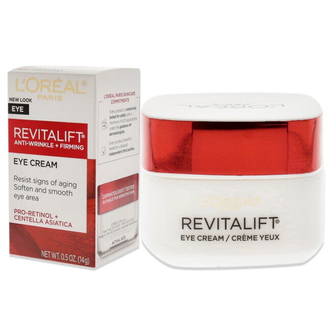 Revitalift Anti-Wrinkle Plus Firming Eye Cream by LOreal Professional for Unisex - 0.5 oz Cream, , alternate image number null