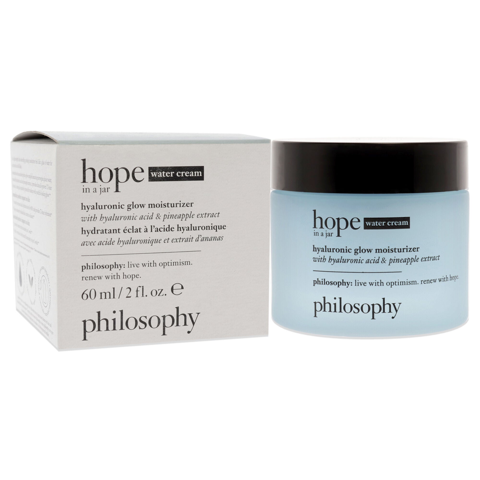 Hope in a Jar Hyaluronic Glow Moisturizer by Philosophy for Unisex - 2 oz Moisturizer, See Description, alternate image number 4
