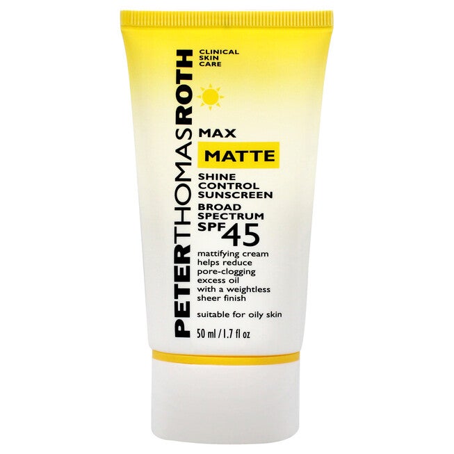 Max Matte Shine Control Sunscreen SPF 45 by Peter Thomas Roth for Unisex - 1.7 oz Sunscreen, NA, alternate image number null