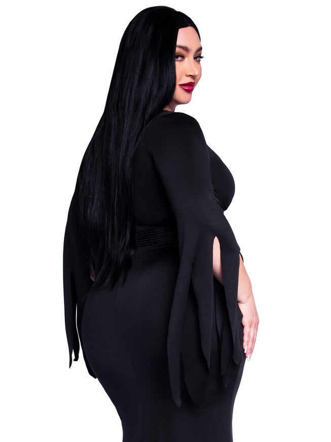 Immortal Mistress Costume Dress, Black, alternate image number 1