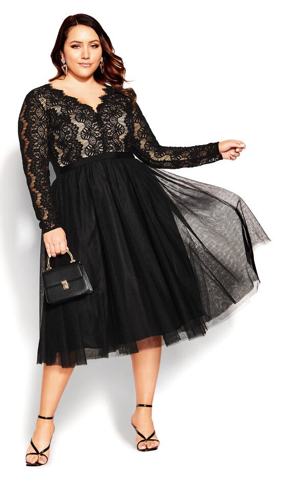 Rare Beauty Dress - black, Black, hi-res image number null
