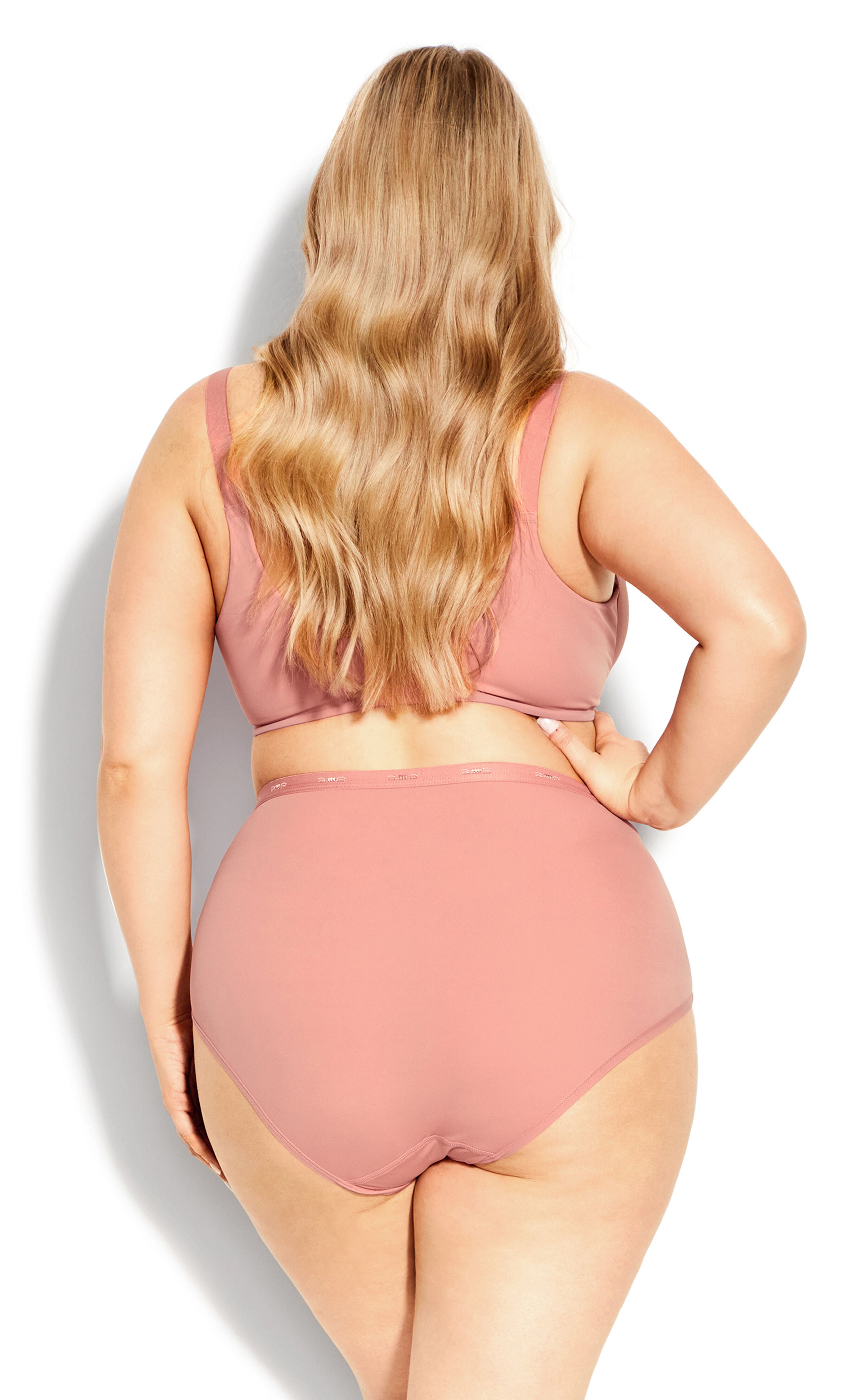 Fashion Microfiber Full Brief - rose, , alternate image number 2