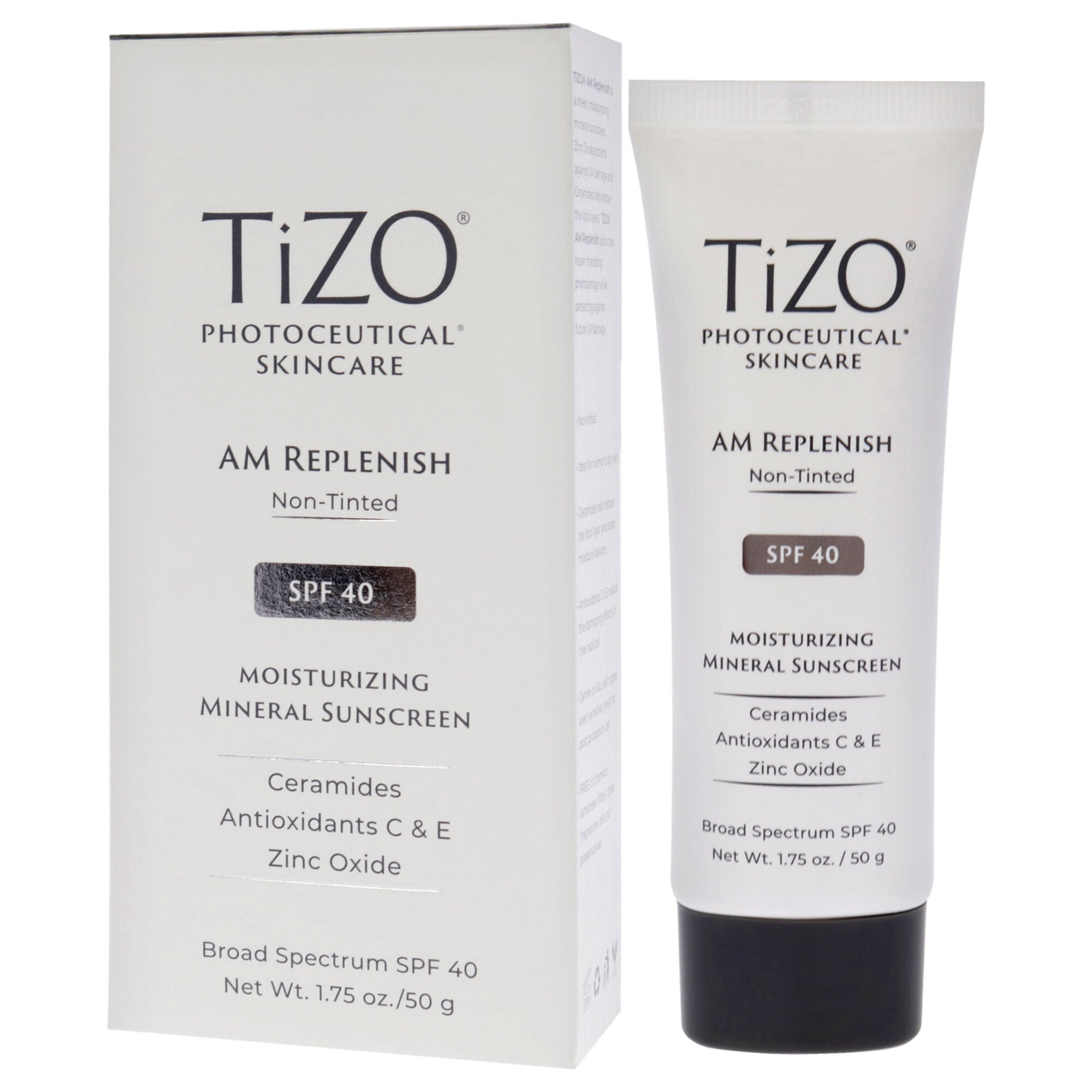 Photoceutical AM Replenish SPF 40 - Non-Tinted by Tizo for Unisex - 1.75 oz Sunscreen, See Description, alternate image number 3