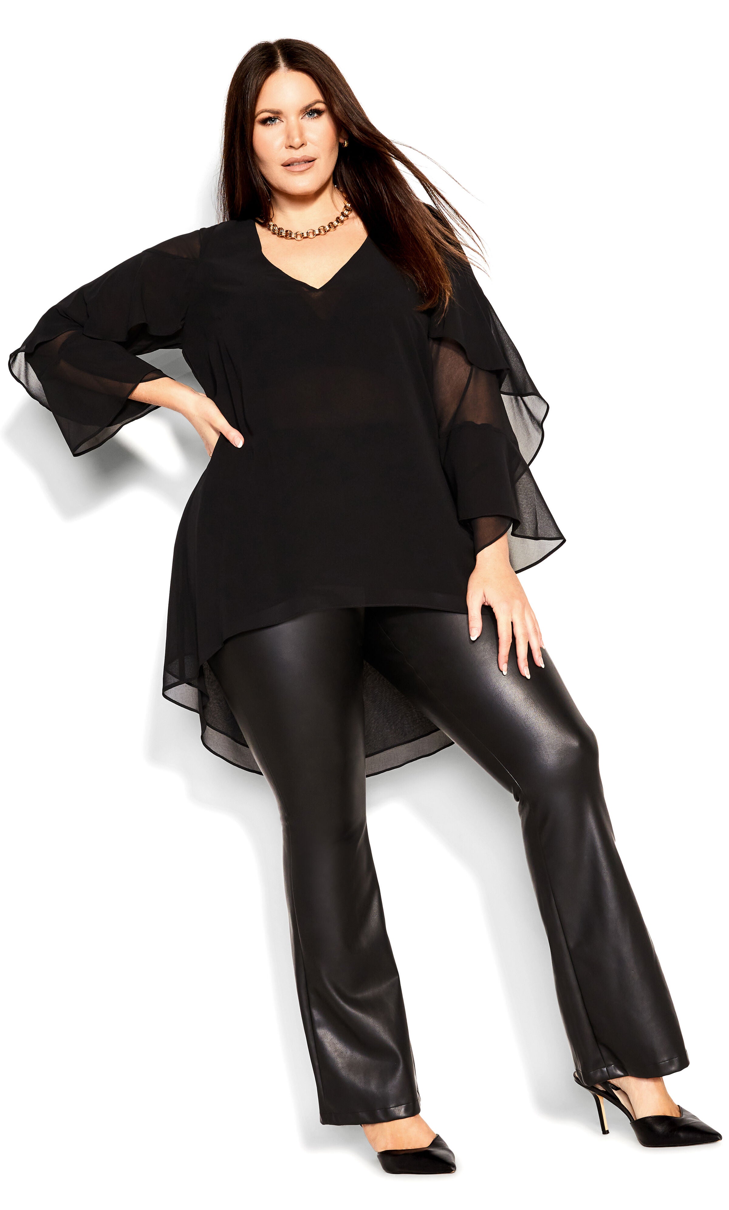 Maddie Top - black, , alternate image number 1