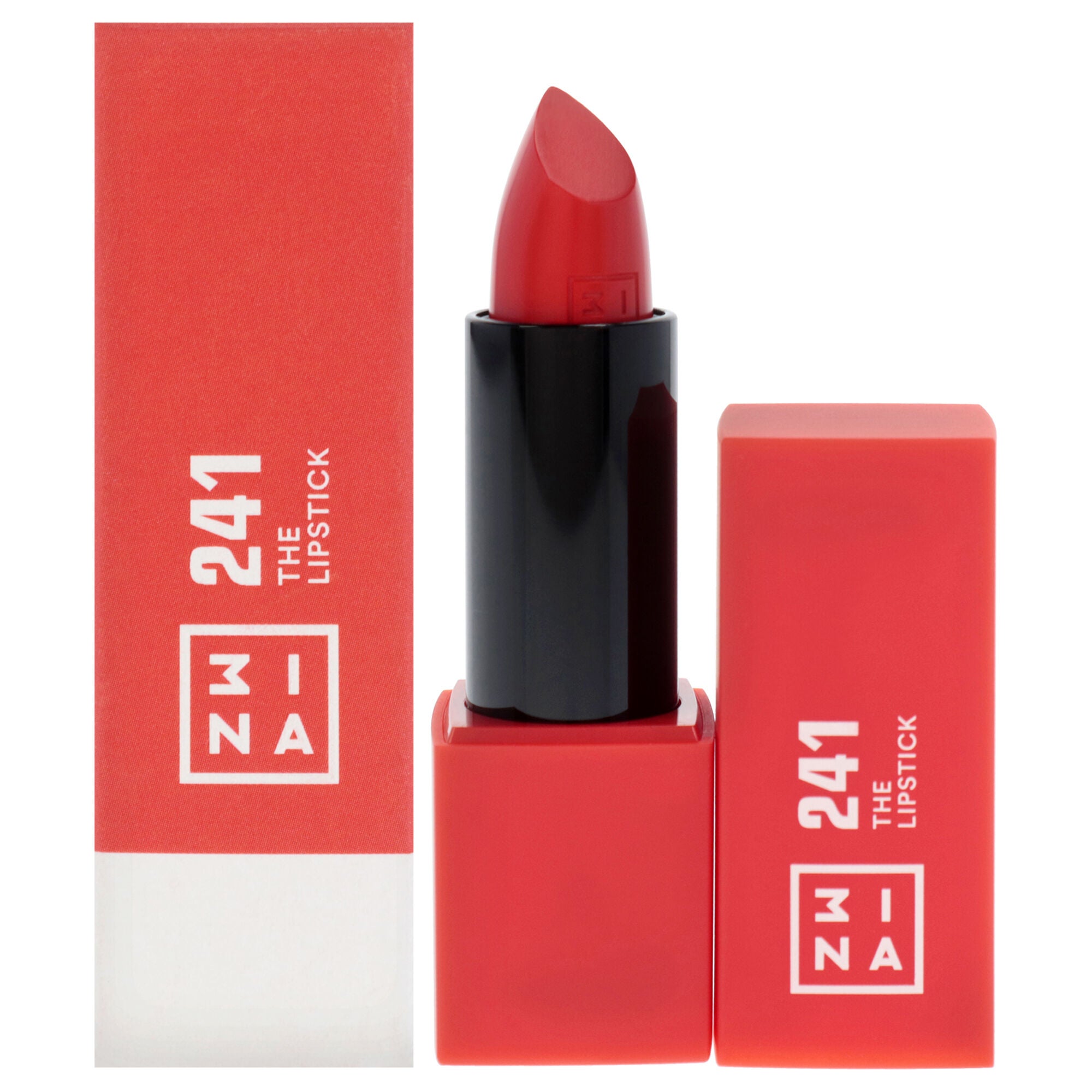 The Lipstick - 241 Matte Coral Red by 3INA for Women - 0.16 oz Lipstick, See Description, hi-res image number 0