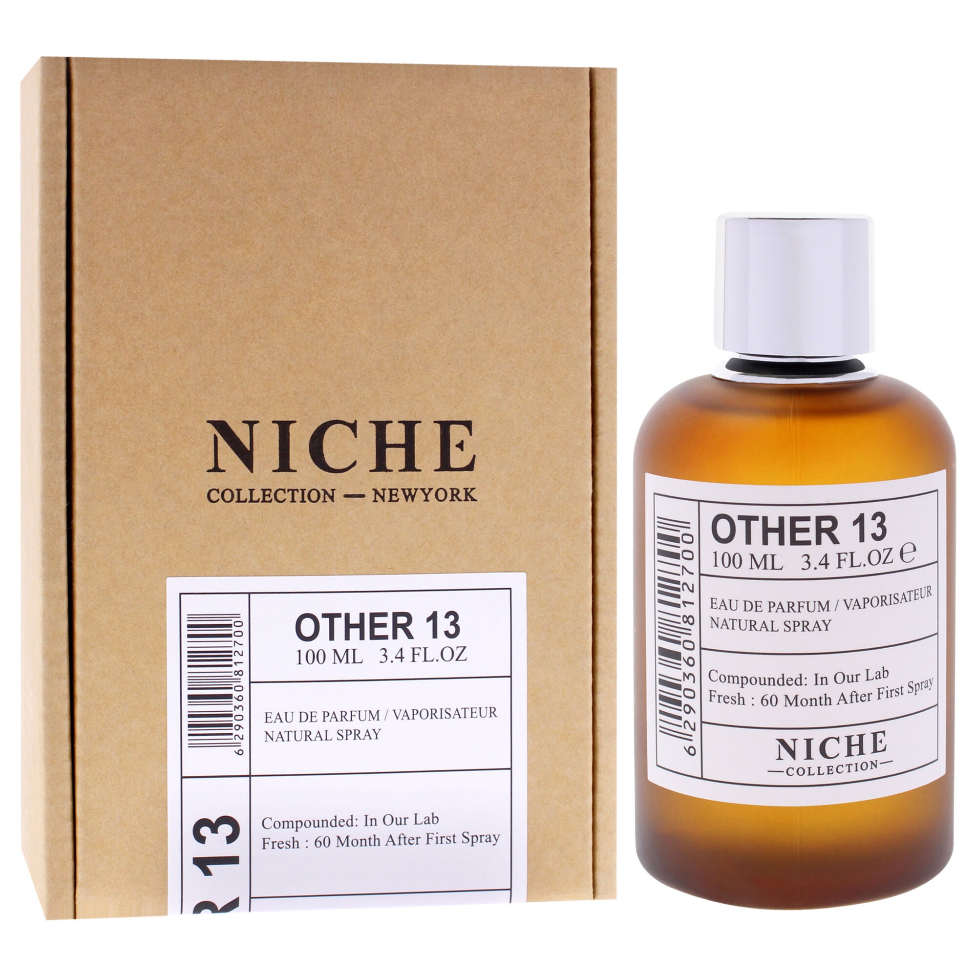 Niche Collection - Other 13 by Khalis for Men - 3.4 oz EDP Spray, Clear, alternate image number 2