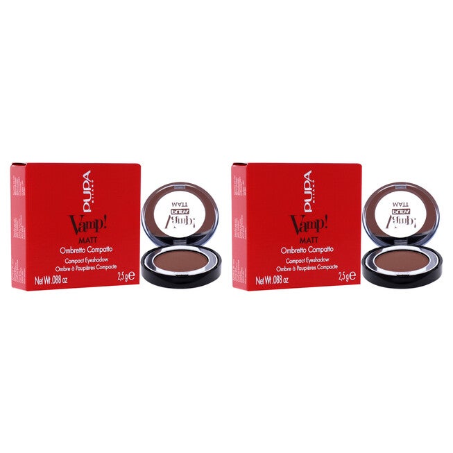 Vamp! Matt Compact Eyeshadow - 040 Warm Nude by Pupa Milano for Women - 0.088 oz Eye Shadow - Pack of 2, See Description, alternate image number 2