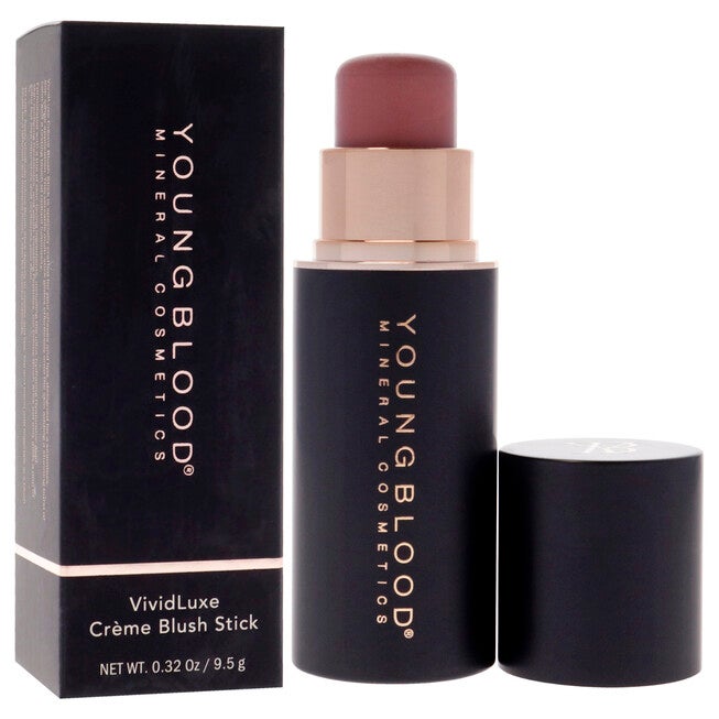 VividLuxe Creme Blush Stick - Mulberry by Youngblood for Women - 0.32 oz Blush, See Description, alternate image number 2