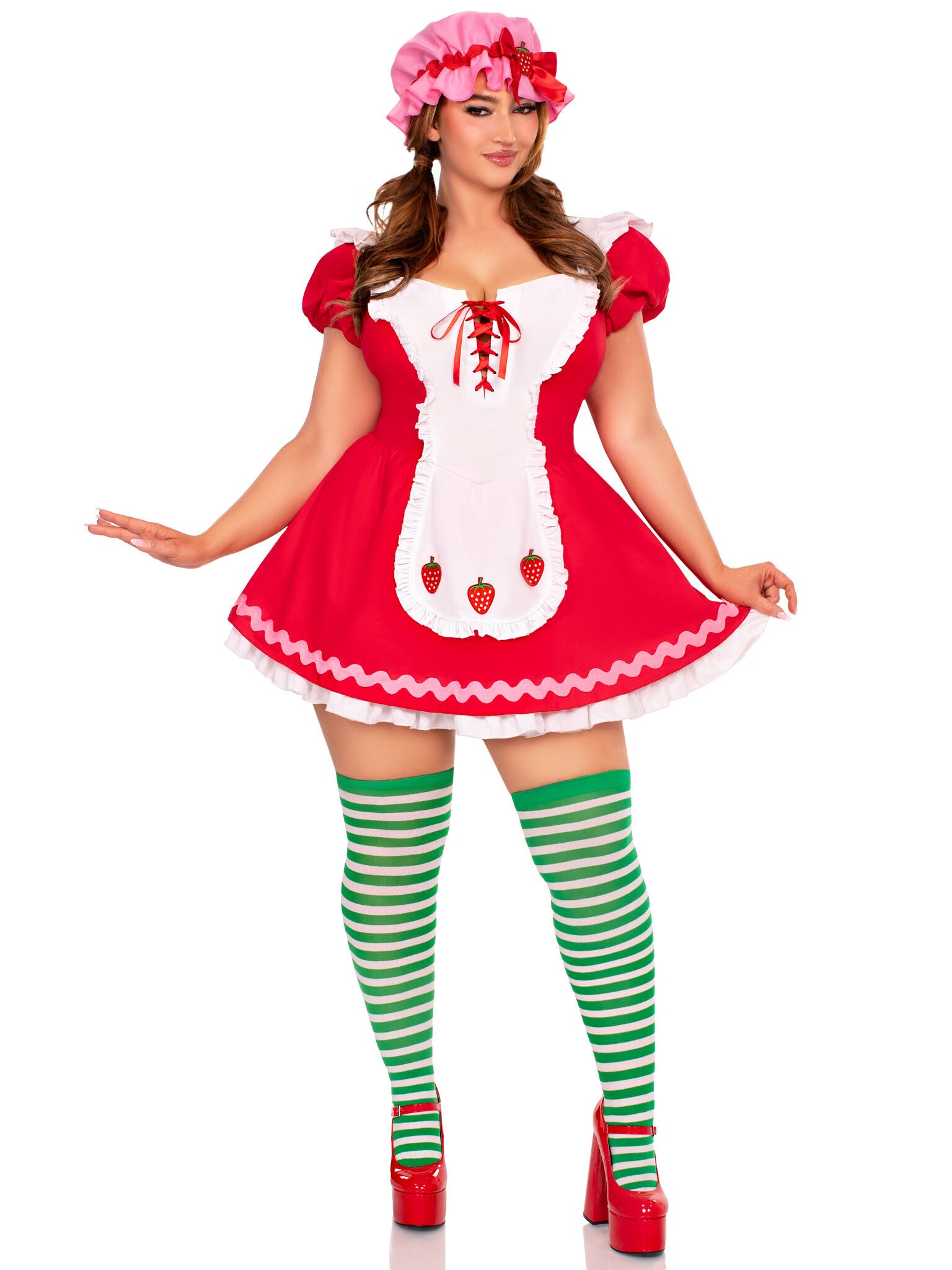 Strawberry Cutie Costume, Red, alternate image number 2