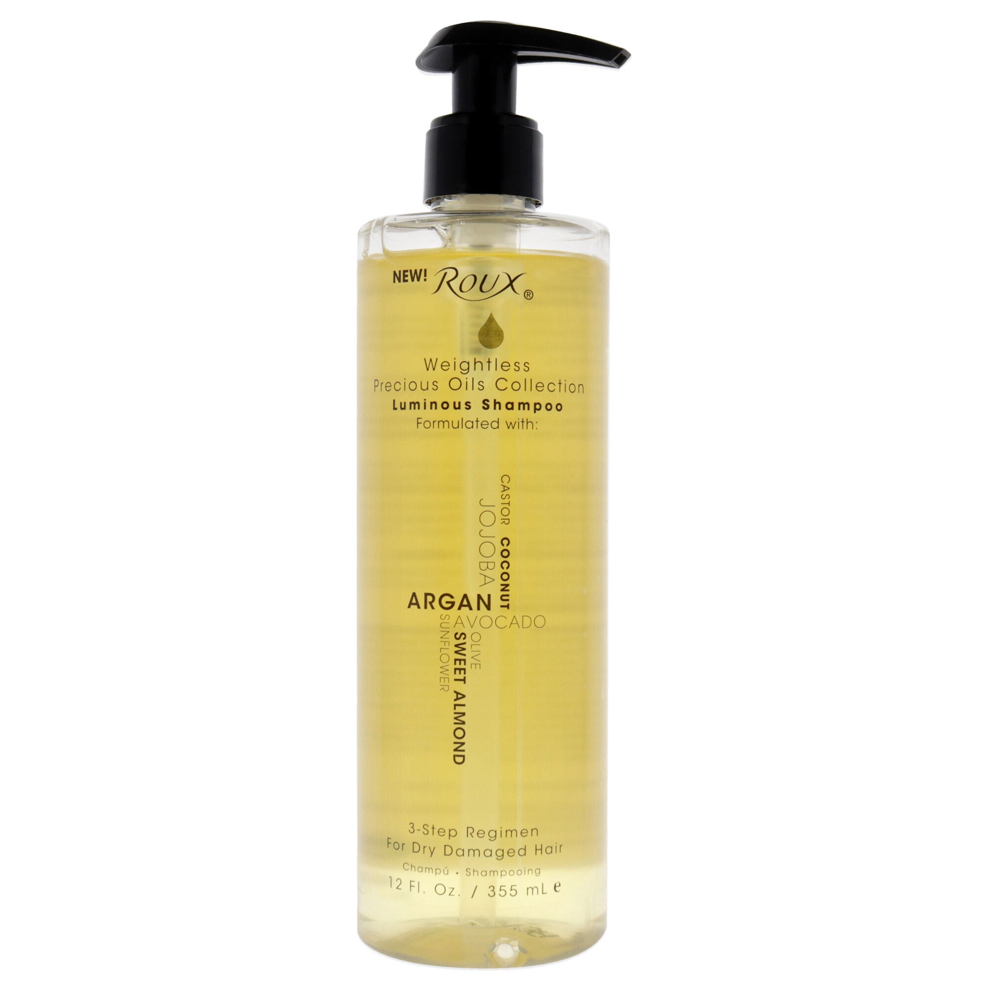 Weightless Precious Oils Luminous Shampoo by Roux for Unisex - 12 oz Shampoo, See Description, hi-res image number 0