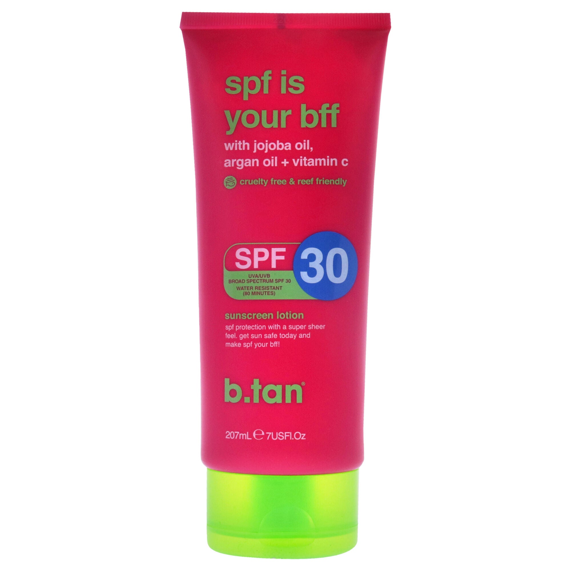Spf Is Your Bff Sunscreen Lotion SPF 30 by B.Tan for Unisex - 7 oz ...