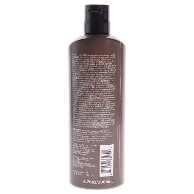 Refresh No Rinse Beard Wash by Reuzel for Men - 6.76 oz Beard Wash, , alternate image number null