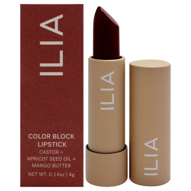 Color Block Lipstick - Rumba by ILIA Beauty for Women - 0.14 oz Lipstick, NA, hi-res image number null