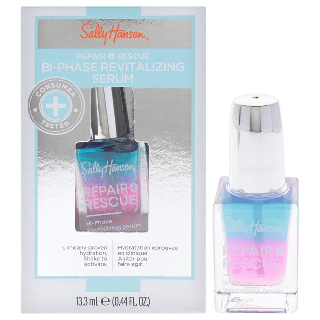 Repair Plus Rescue BI-Phase Revitalizing Serum - 97388 by Sally Hansen for Women - 0.44 oz Nail Treatment, See Description, hi-res image number 0