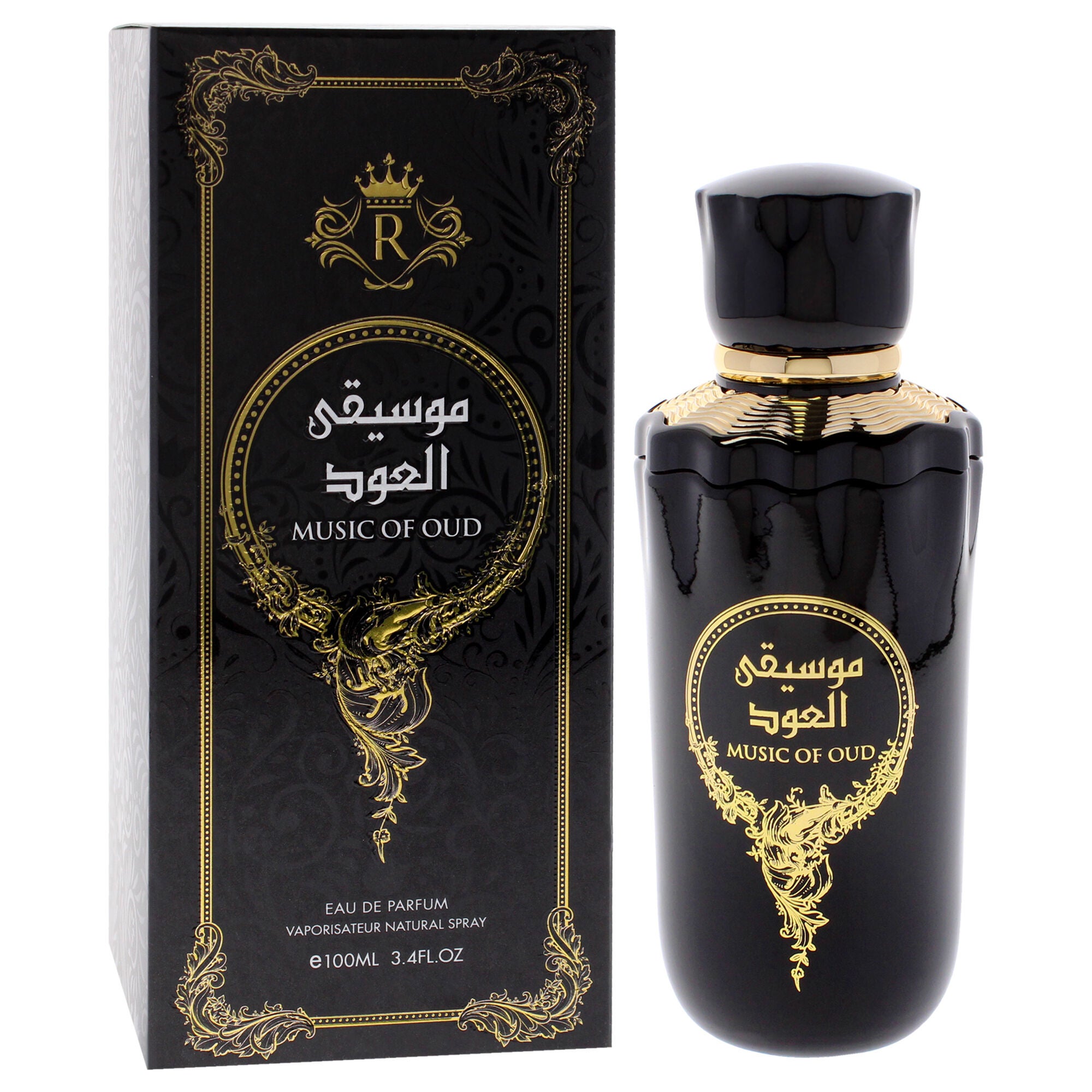 Music Of Oud by Risala for Men - 3.4 oz EDP Spray, See Description, alternate image number 2