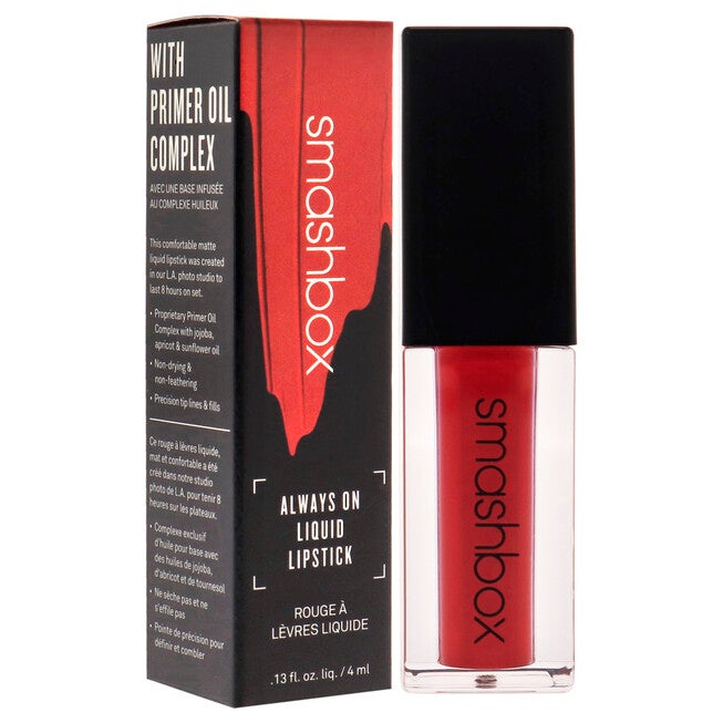 Always On Liquid Lipstick - Bawse by SmashBox for Women - 0.13 oz Lipstick, See Description, alternate image number 2