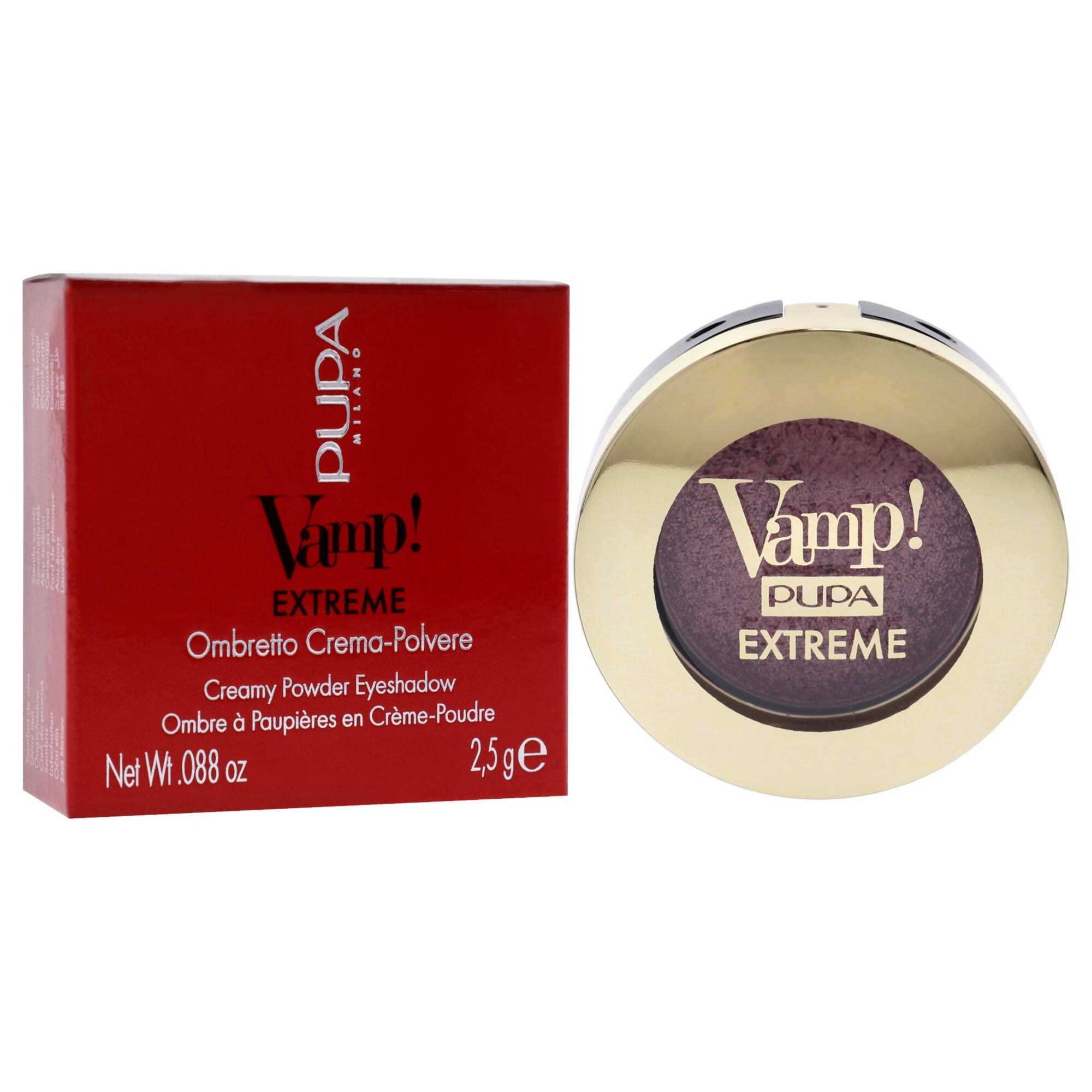 Vamp! Extreme Cream Powder Eyeshadow - 003 Extreme Ginger by Pupa Milano for Women - 0.088 oz Eye Shadow, , alternate image number 6