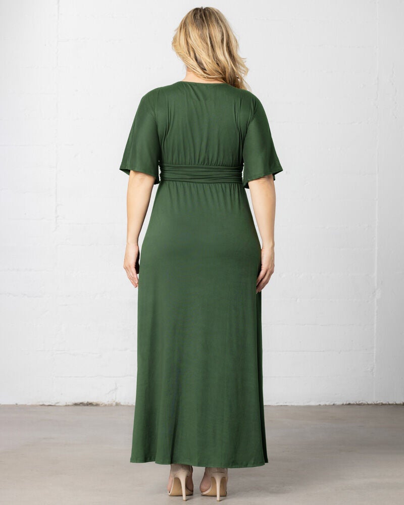 Vienna Maxi Dress, Matcha Green Tea, alternate image number 1