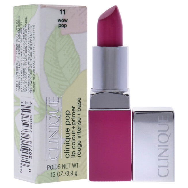 Clinique Pop Lip Colour Plus Primer - 11 Wow Pop by Clinique for Women - 0.13 oz Lipstick, See Description, alternate image number 1