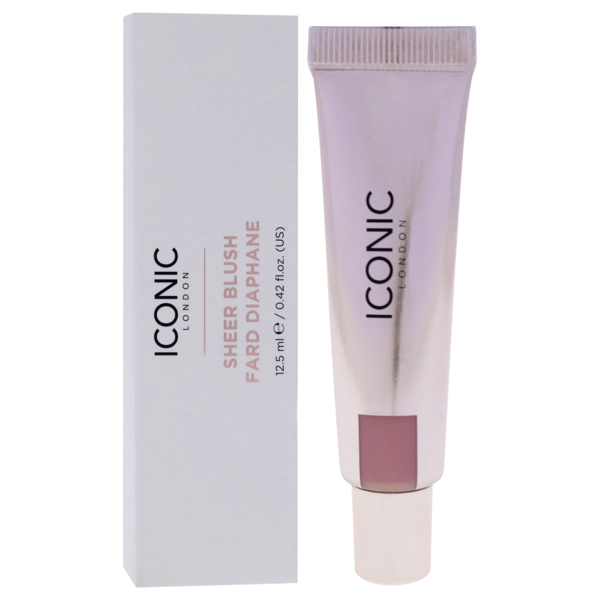 Sheer Cream Blush - Fresh Faced by Iconic London for Women - 0.42 oz Blush, Brown, alternate image number 2