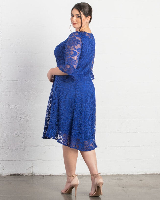 Livi Lace Dress, SAPPHIRE / Royal Blue, alternate image number 3