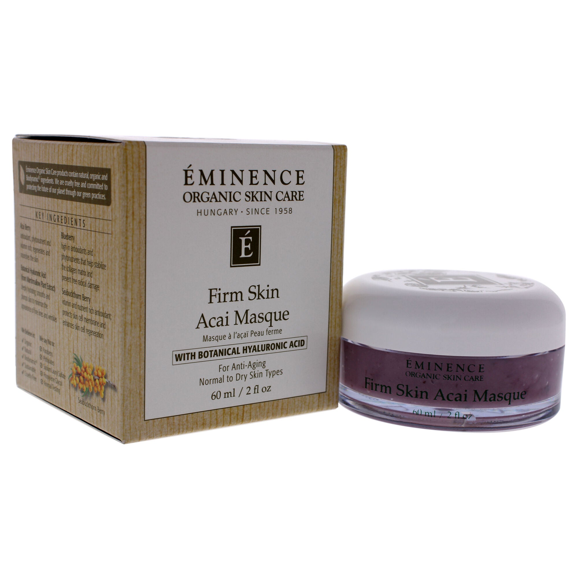 Firm Skin Acai Masque by Eminence for Unisex - 2 oz Mask, See Description, alternate image number 1