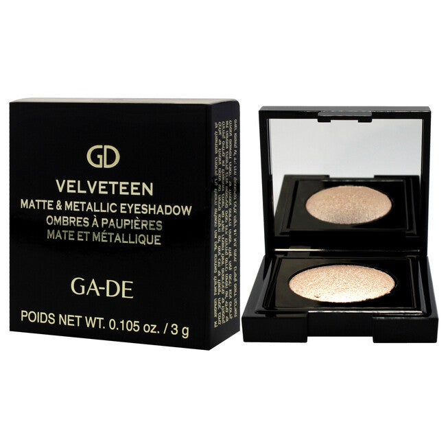 Velveteen Matte and Metallic Eyeshadow - 188 Quartz by GA-DE for Women - 0.105 oz Eye Shadow, See Description, alternate image number 2