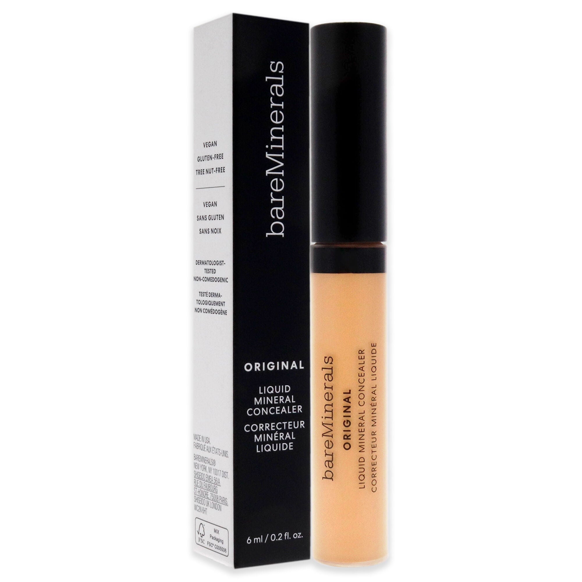Original Liquid Mineral Concealer - 2.5W Light Medium by bareMinerals for Women - 0.2 oz Concealer, , alternate image number 7