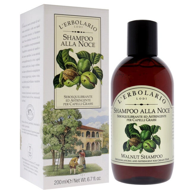 Shampoo - Walnut by LErbolario for Unisex - 6.7 oz Shampoo, See Description, alternate image number 1