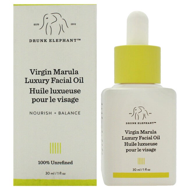 Virgin Marula Luxury Facial Oil by Drunk Elephant for Women - 1 oz Oil, See Description, hi-res image number 0