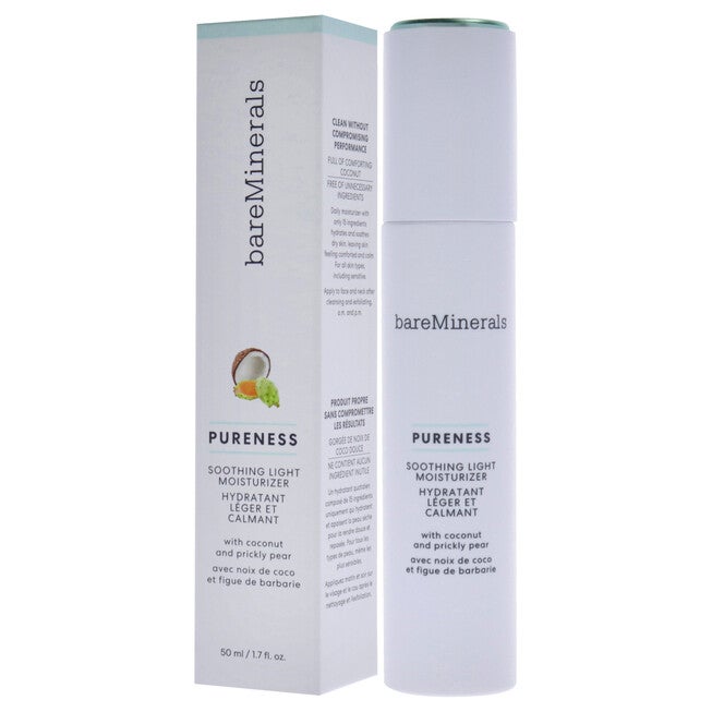 Pureness Soothing Light Moisturizer by bareMinerals for Unisex - 1.7 oz Moisturizer, NA, alternate image number null