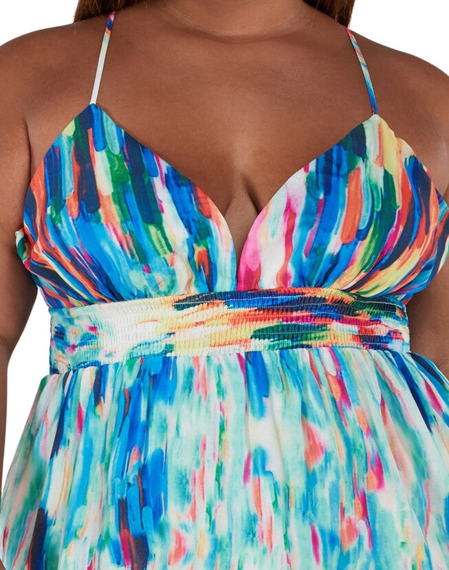 Vada Mosaic Maxi Dress, , alternate image number 2