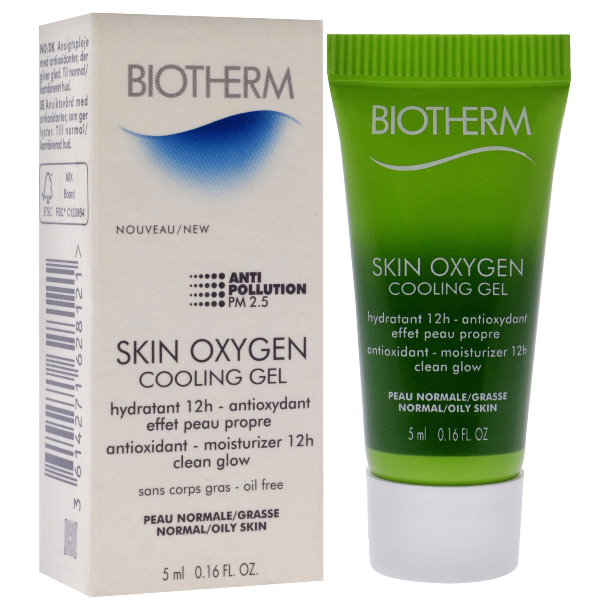 Skin Oxygen Cooling Gel by Biotherm for Women - 0.16 oz Gel, See Description, alternate image number 2