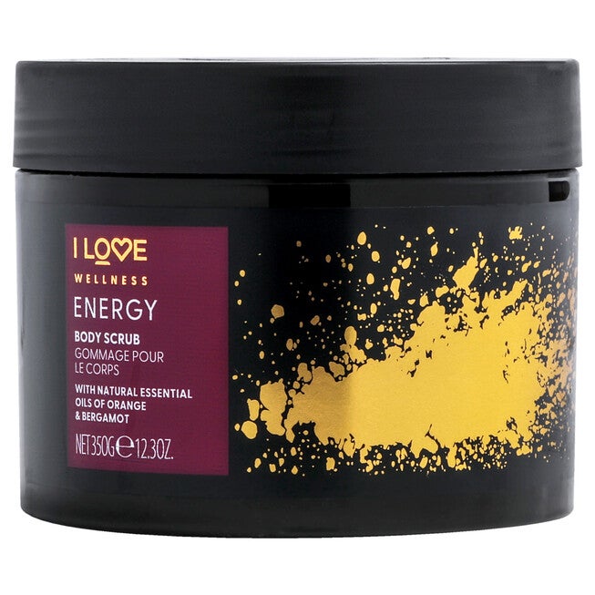 Wellness Body Scrub - Energy by I Love Cosmetics for Women - 12.3 oz Body Scrub, See Description, hi-res image number 0