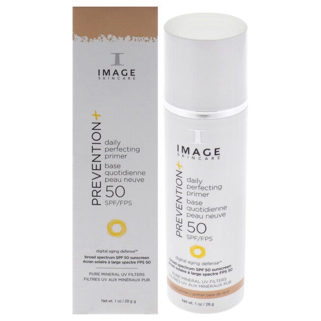 Prevention Plus Daily Perfecting Primer SPF 50 by Image for Women - 1 oz Sunscreen, See Description, hi-res image number 0