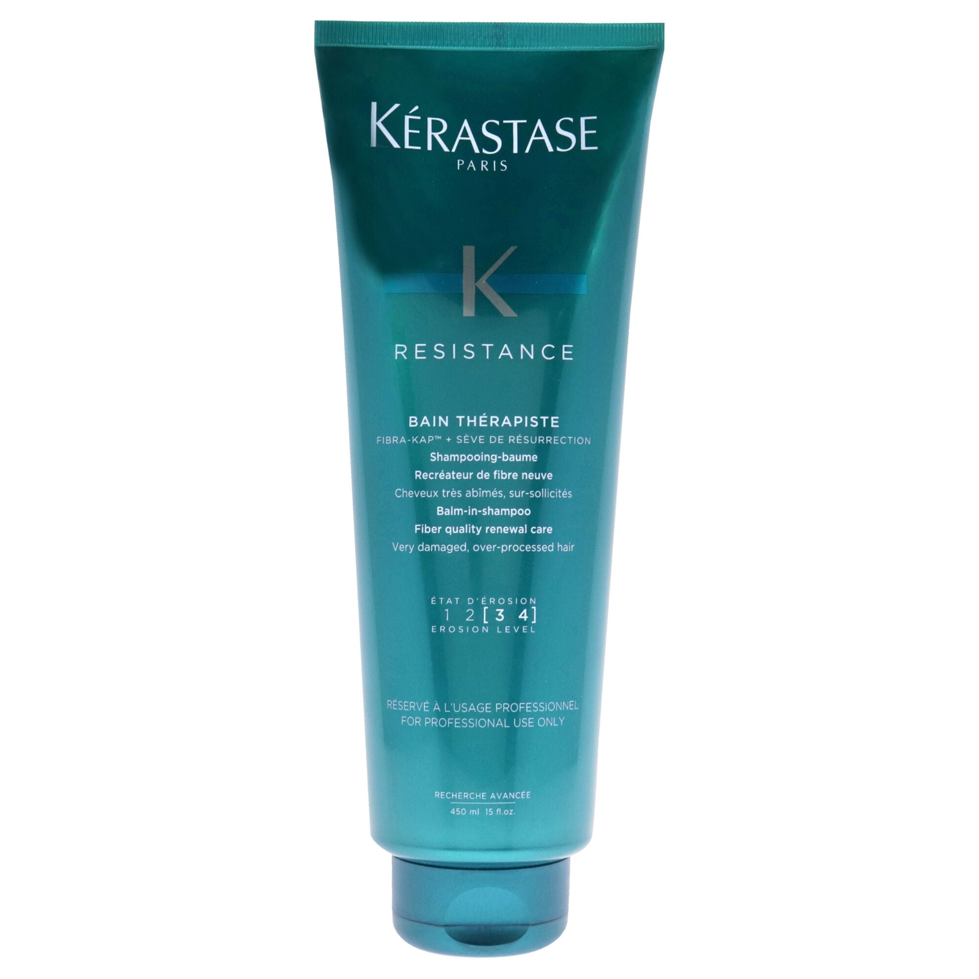 Resistance Bain Therapiste Shampoo by Kerastase for Unisex - 15 oz Shampoo, See Description, hi-res image number 0