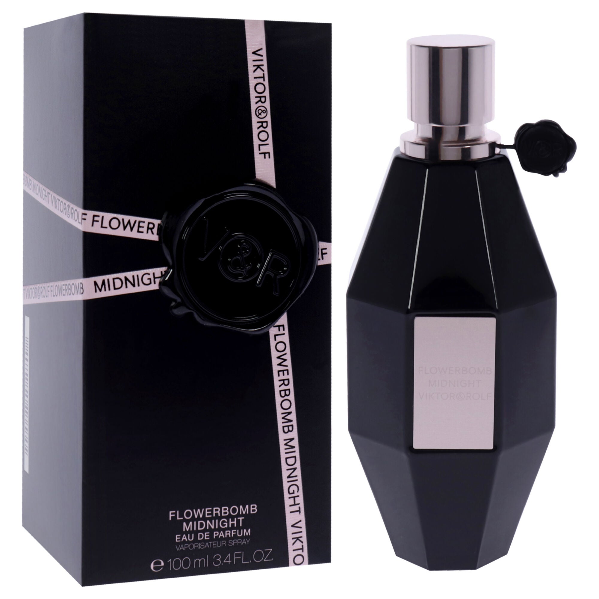 Flowerbomb Midnight by Viktor and Rolf for Women - 3.4 oz EDP Spray, See Description, alternate image number 2