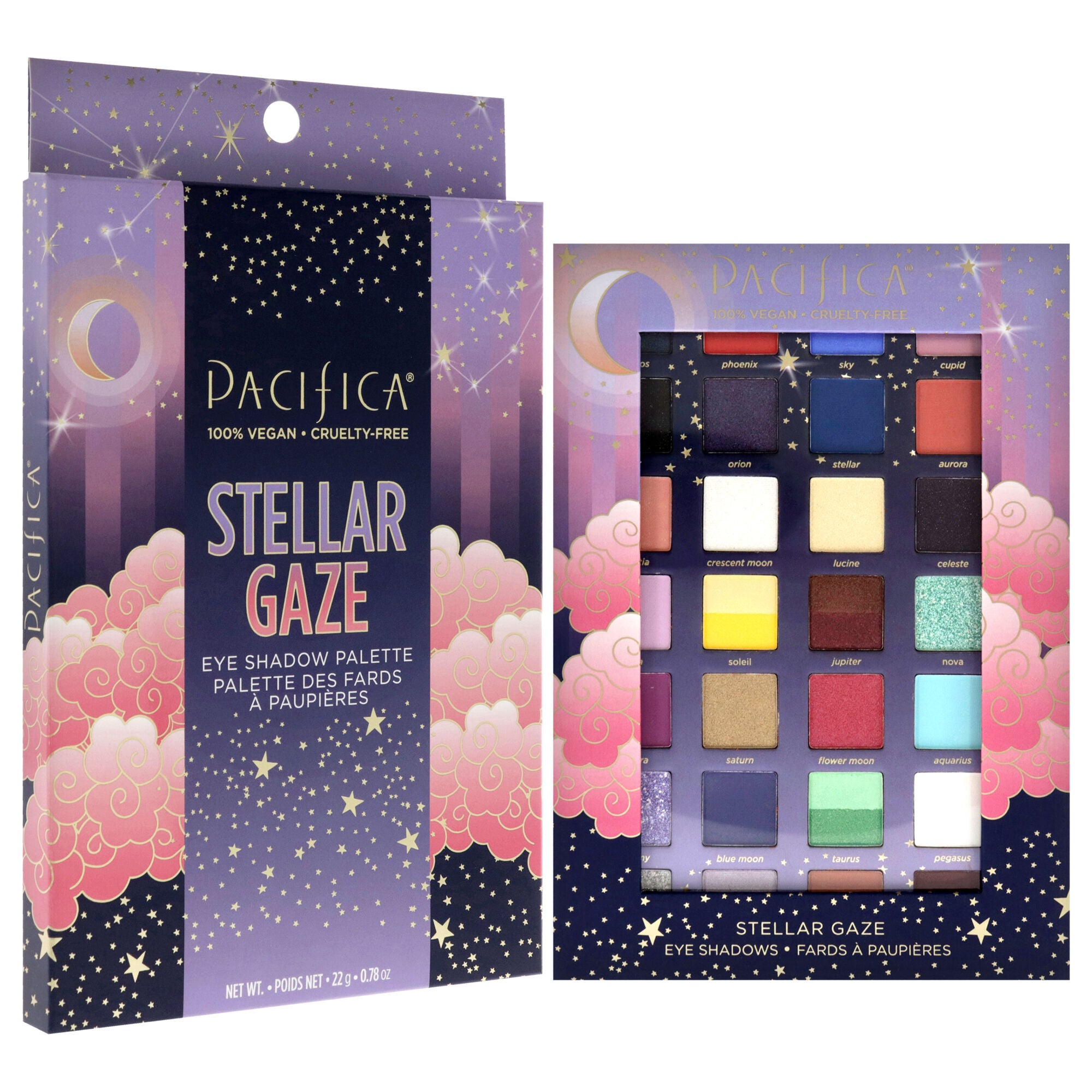 Eyeshadow Palette - Stellar Gaze by Pacifica for Women - 0.78 oz Eye Shadow, , alternate image number 7