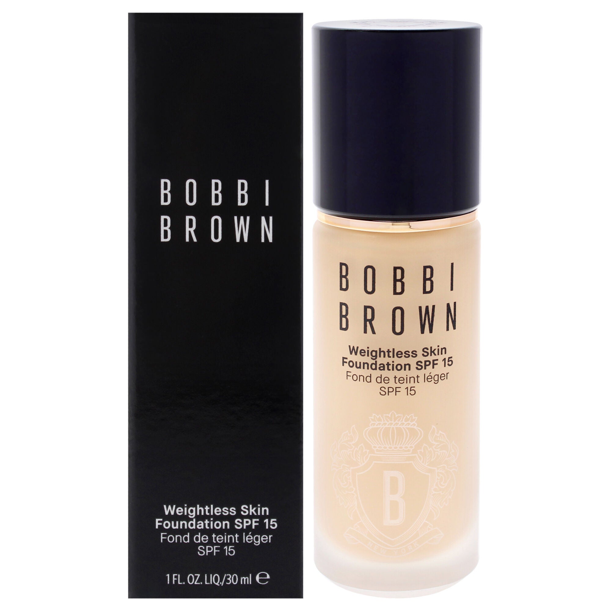 Weightless Skin Foundation SPF 15 - NW-032 Neutral Warm Sand by Bobbi Brown for Women - 1 oz Foundation, Brown, hi-res image number 0