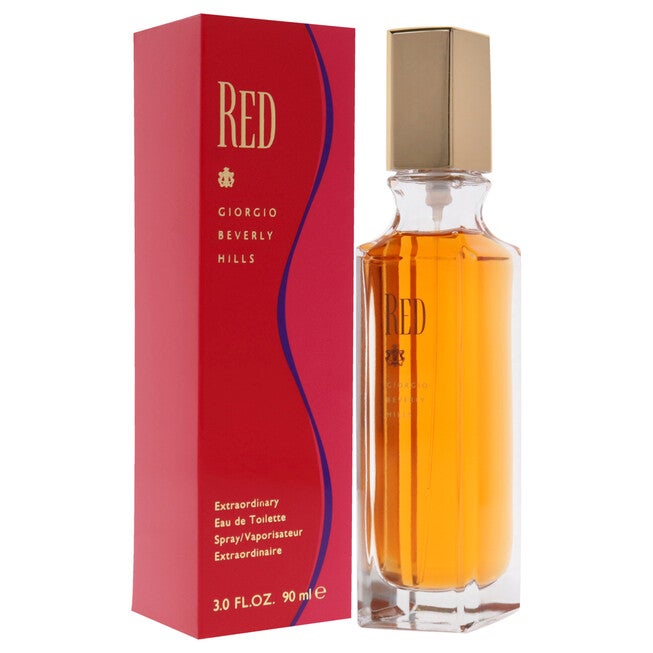Red by Giorgio Beverly Hills for Women - 3 oz EDT Spray, See Description, alternate image number 1