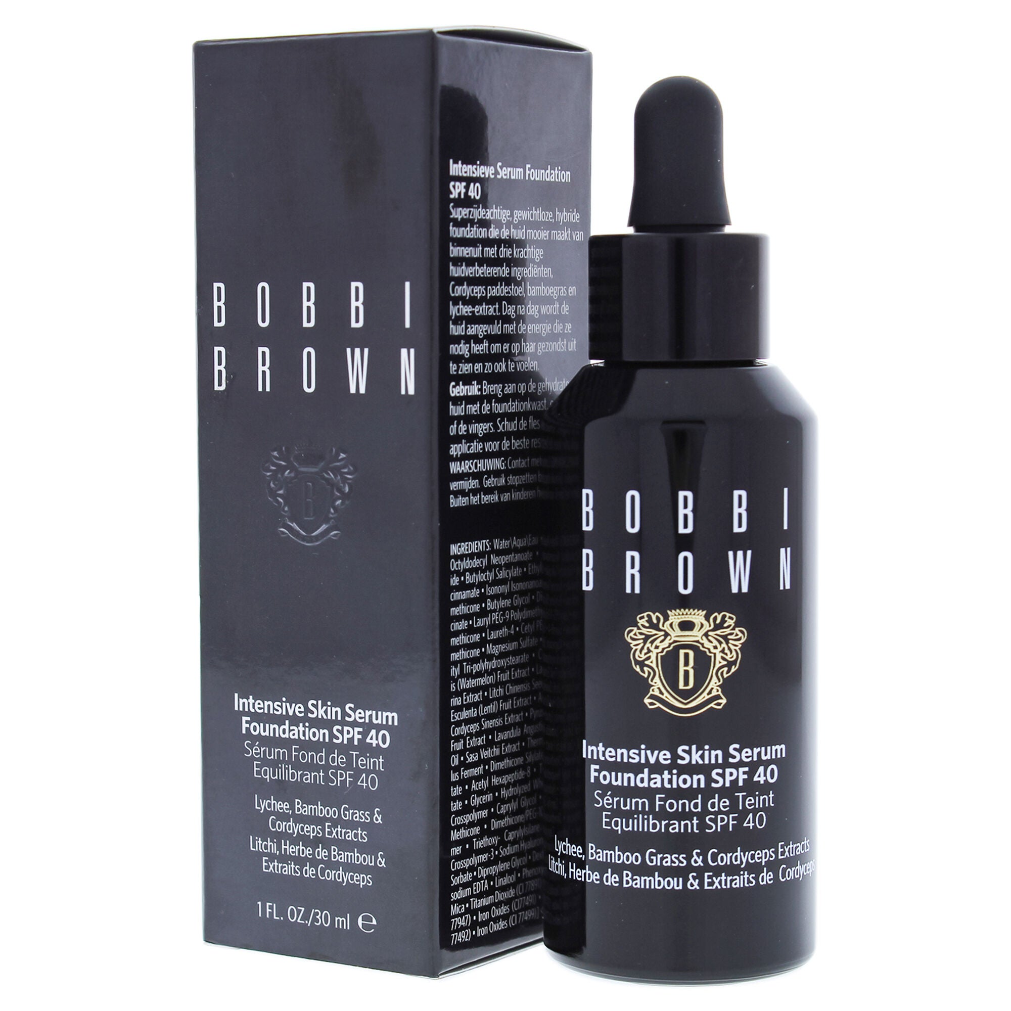 Intensive Skin Serum Foundation SPF 40 - Warm Natural by Bobbi Brown for Women - 1 oz Foundation, , alternate image number 5