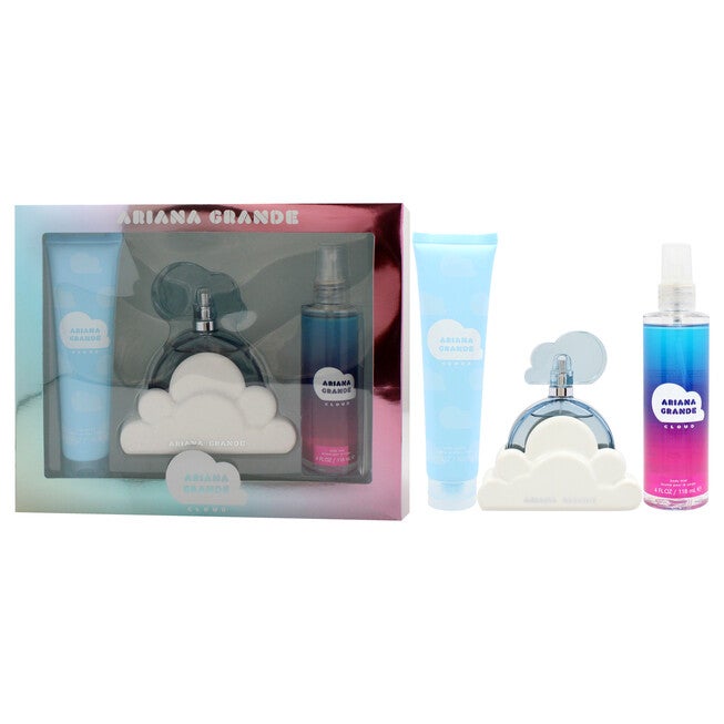 Cloud by Ariana Grande for Women - 3 Pc Gift Set 3.4oz EDP Spray, 3.4oz Body Souffle, 4oz Body Mist, See Description, alternate image number 2